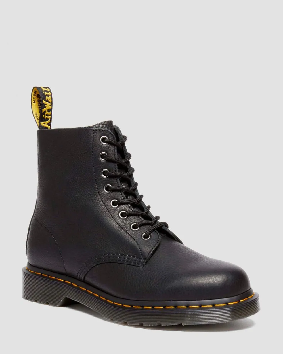 1460 Ambassador Leather Lace Up Boots in Black
