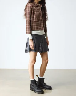 1460 Ambassador Leather Lace Up Boots in Black