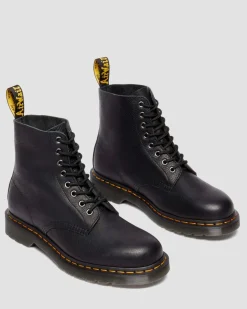 1460 Ambassador Leather Lace Up Boots in Black