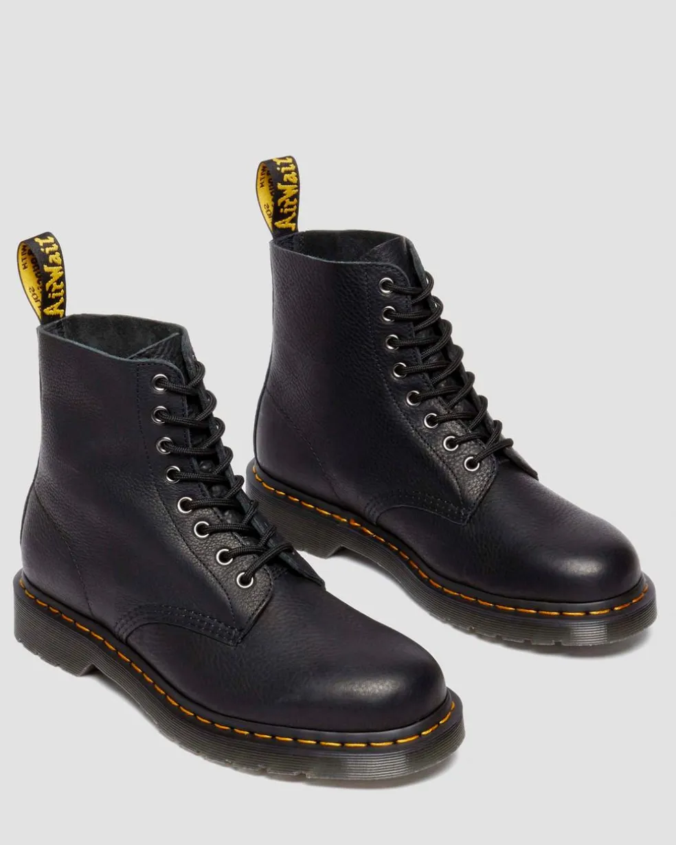 1460 Ambassador Leather Lace Up Boots in Black