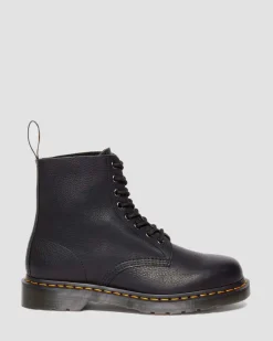 1460 Ambassador Leather Lace Up Boots in Black