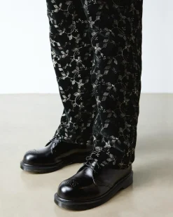 1461 Analine Leather Steel Toe Shoes in Black