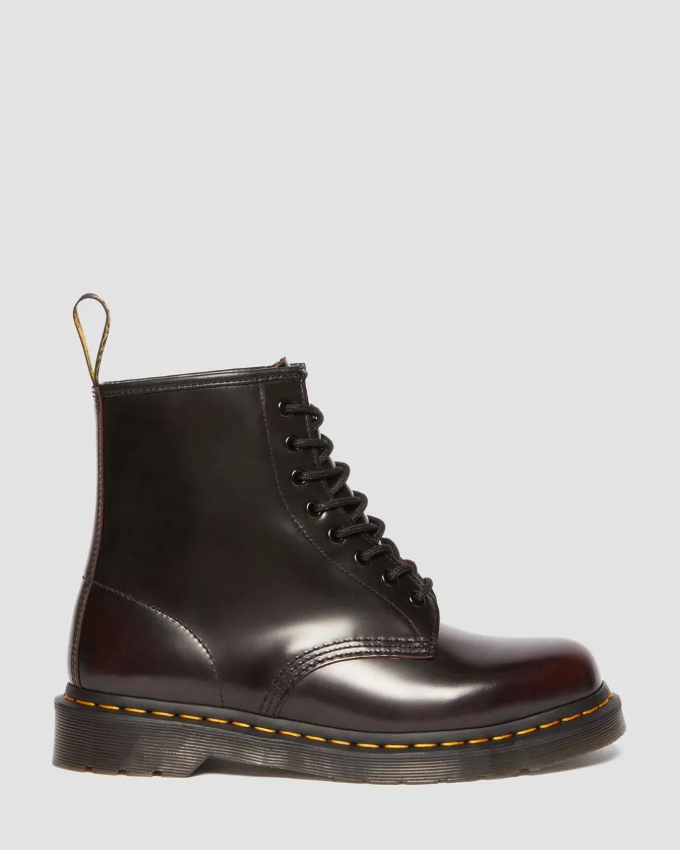 1460 Arcadia leather boots in Cherry Red Arcadia