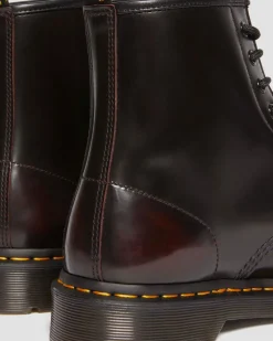 1460 Arcadia leather boots in Cherry Red Arcadia