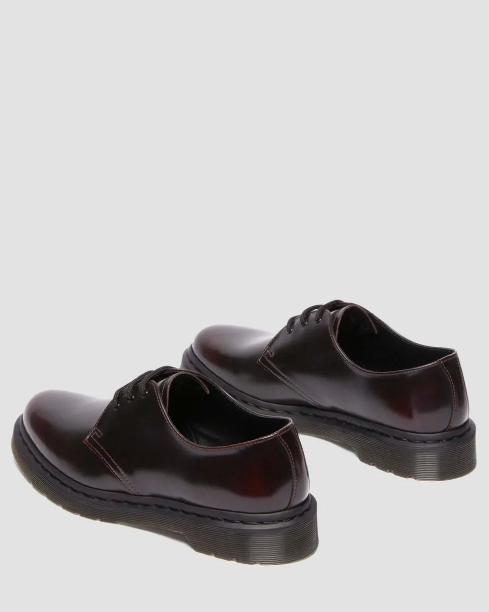1461 Arcadia Leather Shoes in Cherry Red Arcadia