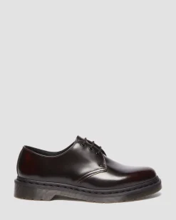 1461 Arcadia Leather Shoes in Cherry Red Arcadia