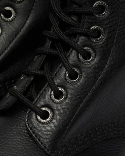 1460 Bex Pisa Leather Lace Up Boots in Black