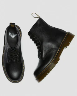 1460 Bex Pisa Leather Lace Up Boots in Black