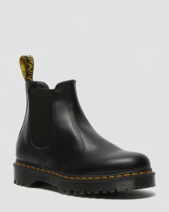 2976 Bex Smooth Leather Chelsea Boots in Black