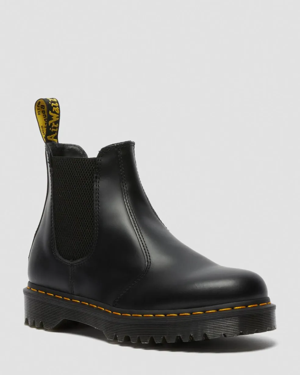 2976 Bex Smooth Leather Chelsea Boots in Black