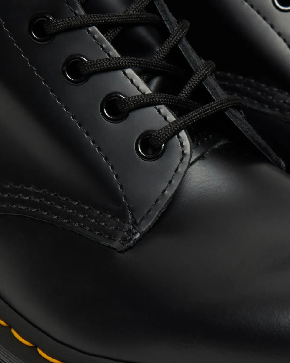 1460 Bex Smooth Leather Lace Up Boots in Black