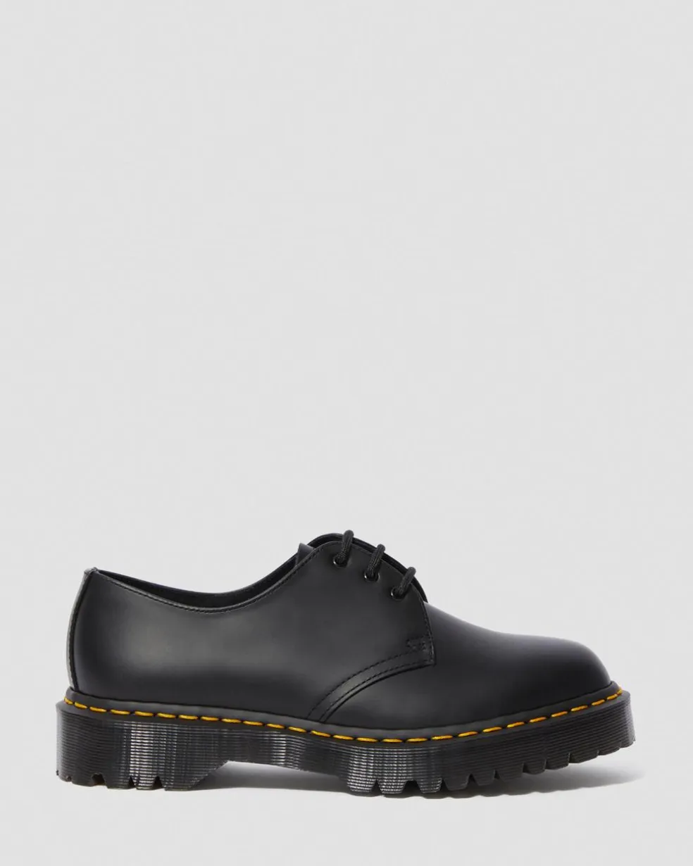 1461 Bex Smooth Leather Oxford Shoes in Black