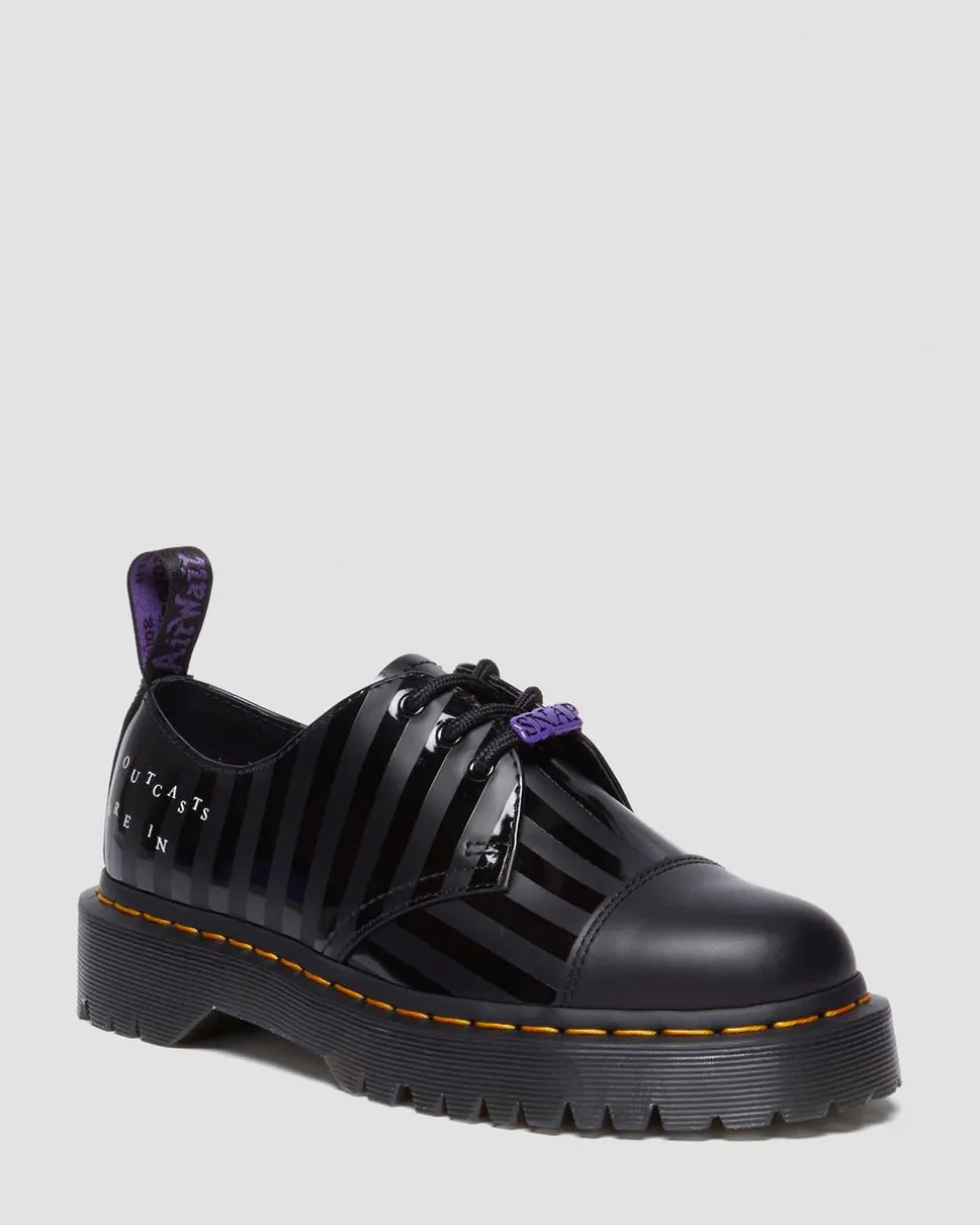 1461 BEX WEDNESDAY PLATFORM SHOES in Black