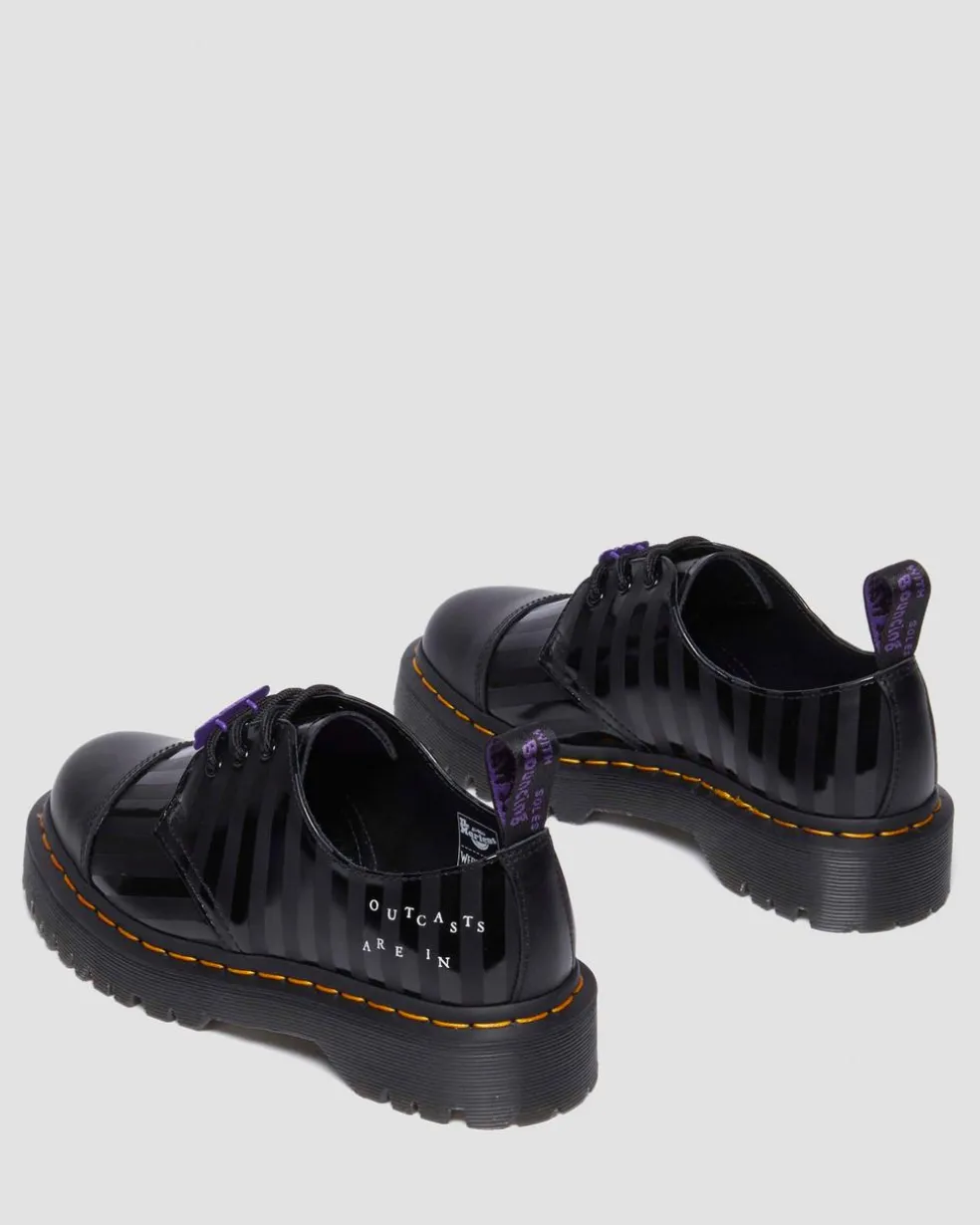 1461 BEX WEDNESDAY PLATFORM SHOES in Black