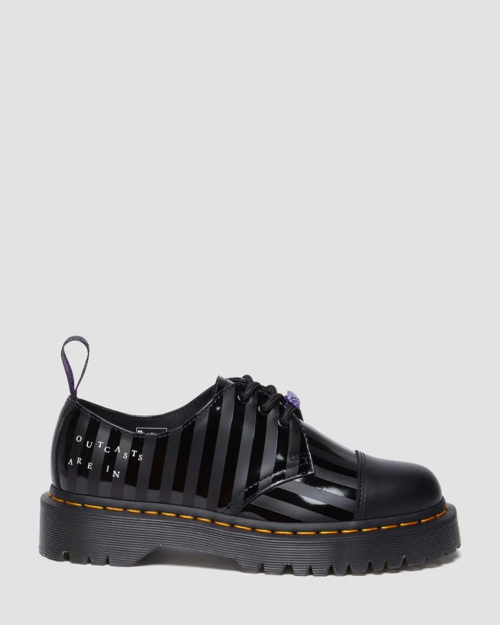 1461 BEX WEDNESDAY PLATFORM SHOES in Black