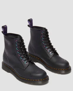 1460 BT21 Leather Lace Up Boots in Black