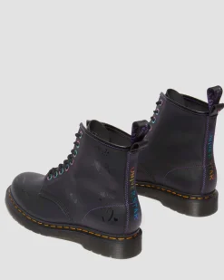 1460 BT21 Leather Lace Up Boots in Black
