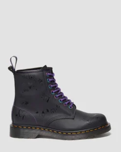 1460 BT21 Leather Lace Up Boots in Black