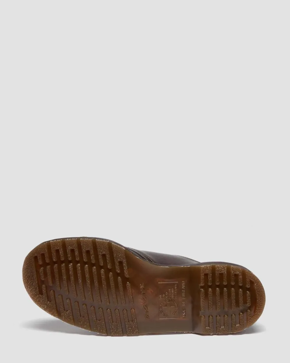 1461 Classic Calf Leather Shoes in Sepia Grey
