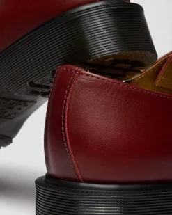 1461 Classic Calf Leather Shoes in Burgundy