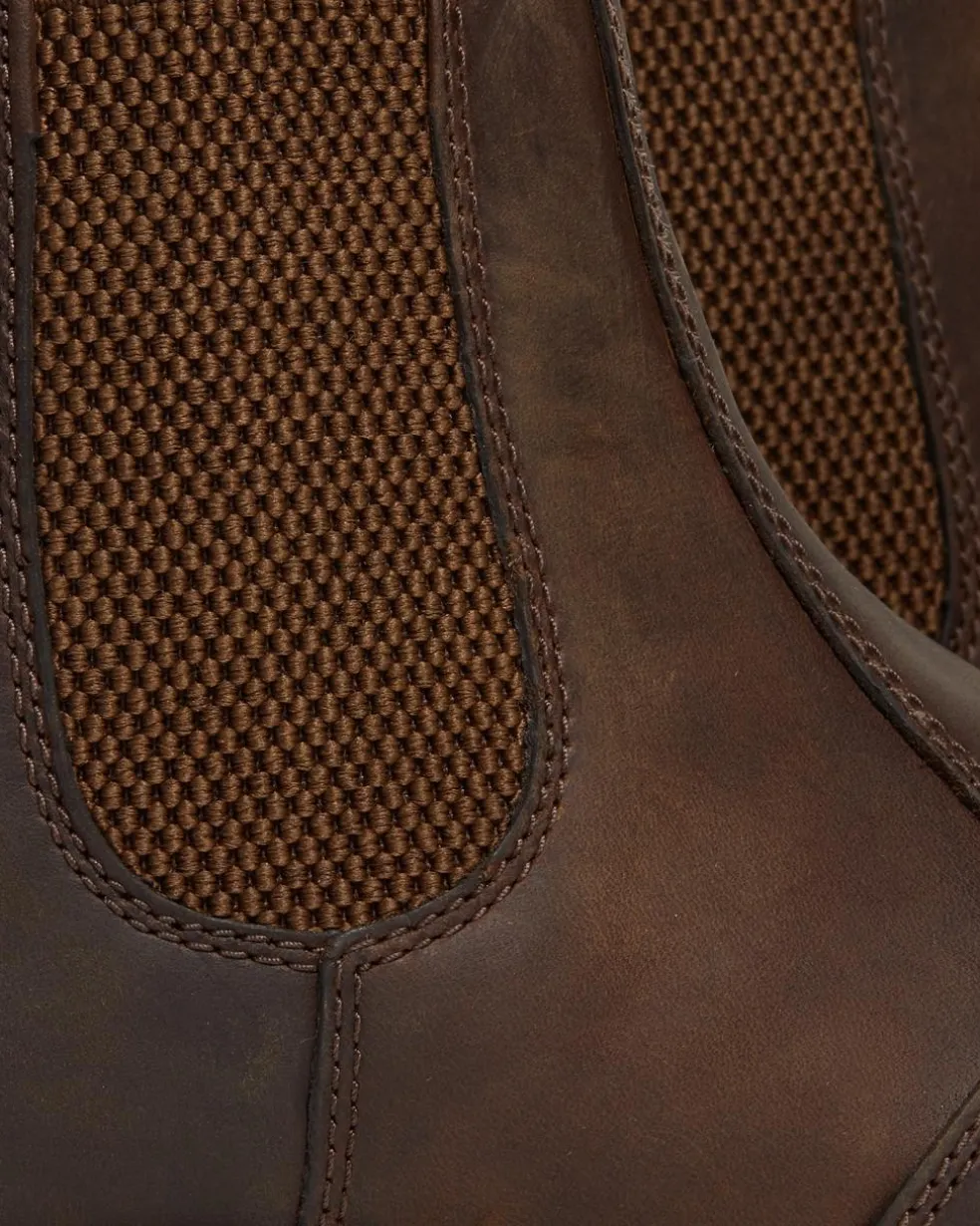 2976 Crazy Horse Leather Chelsea Boots in Brown