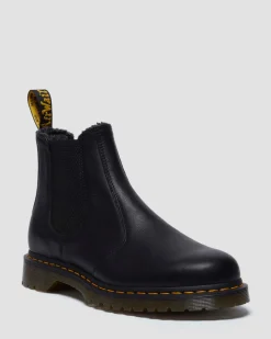 2976 Grizzly Fleece Lined Chelsea Boots in Black