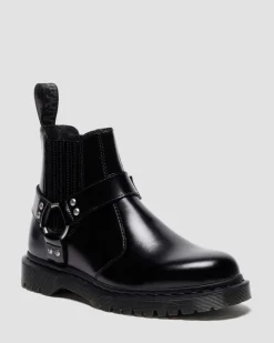 2976 Harness Analine Leather Chelsea Boots in Black
