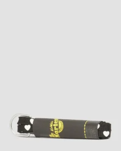 55 Inch Heart Flat Shoe Lace (8-10 Eye) in Black
