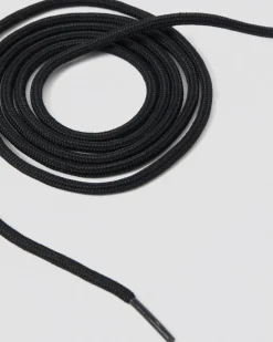 55 Inch Round Shoe Laces (8-10 Eye) in Black