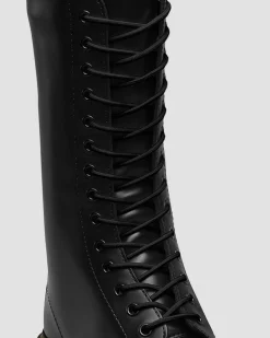 83 Inch Round Shoe Laces (12-14 Eye) in Black