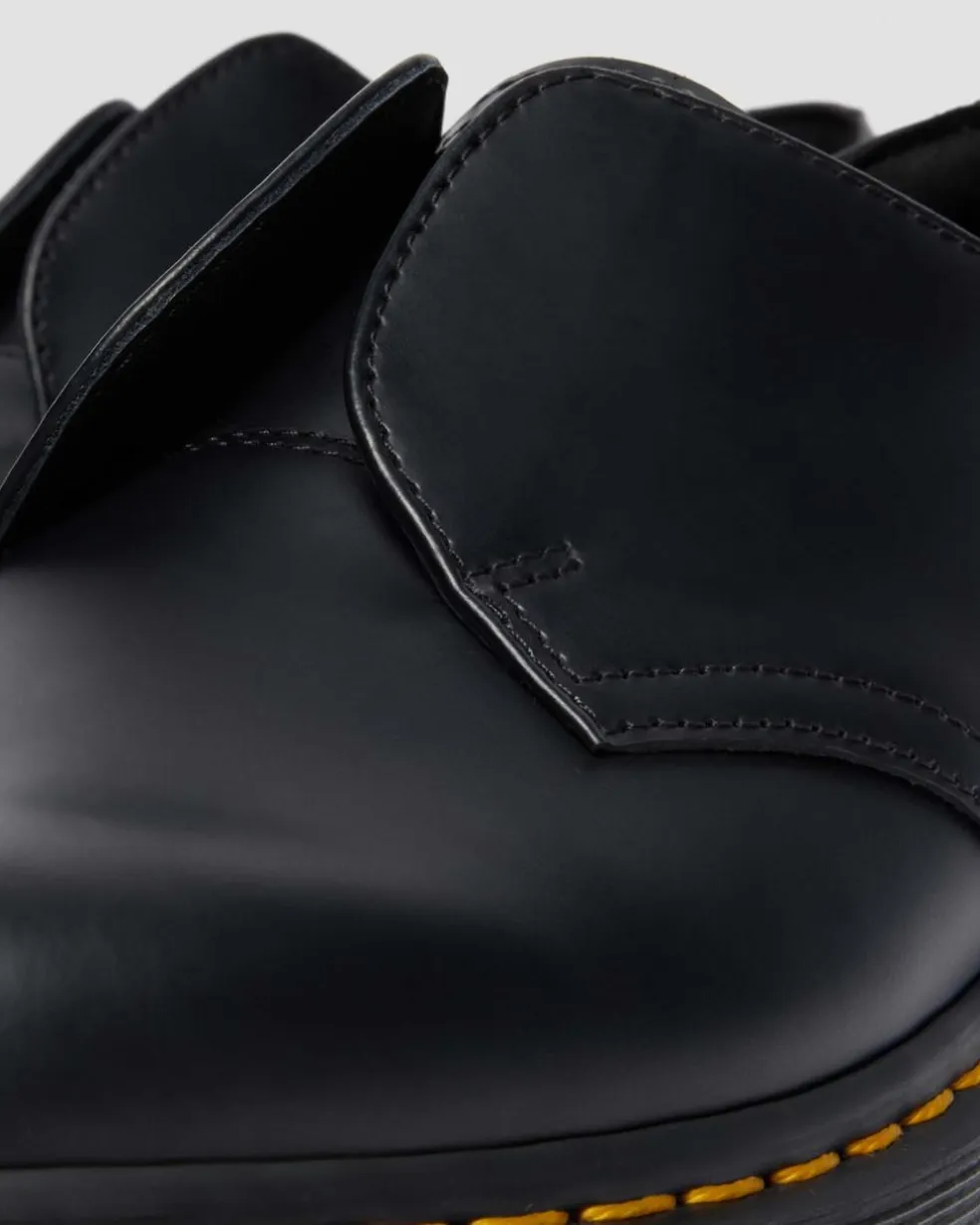 1461 Laceless Smooth Leather Shoes in Black
