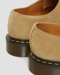 1461 Made in England Buck Suede Oxford Shoes in Beige