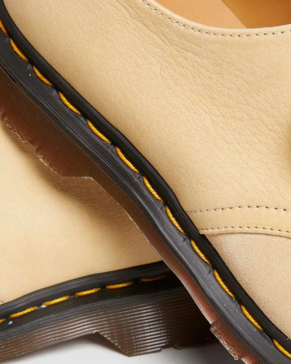 1461 Made in England Suede Oxford Shoes in Mustard