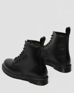1460 Mono Smooth Leather Lace Up Boots in Black