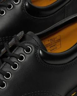 8053 Nappa Leather Casual Shoes in Black