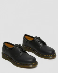 8053 Nappa Leather Casual Shoes in Black