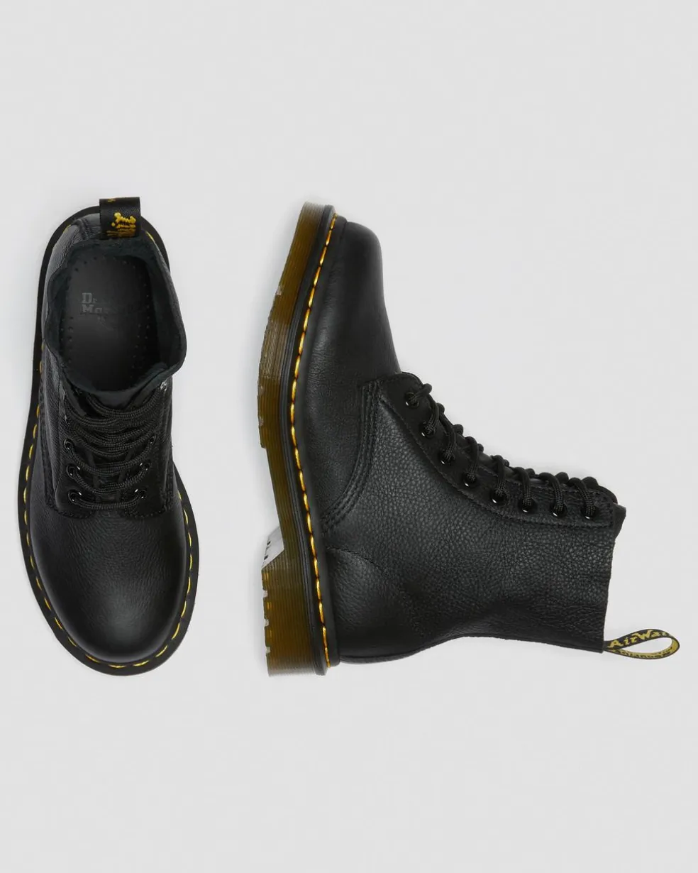 1460 Pascal Virginia leather boots in Black