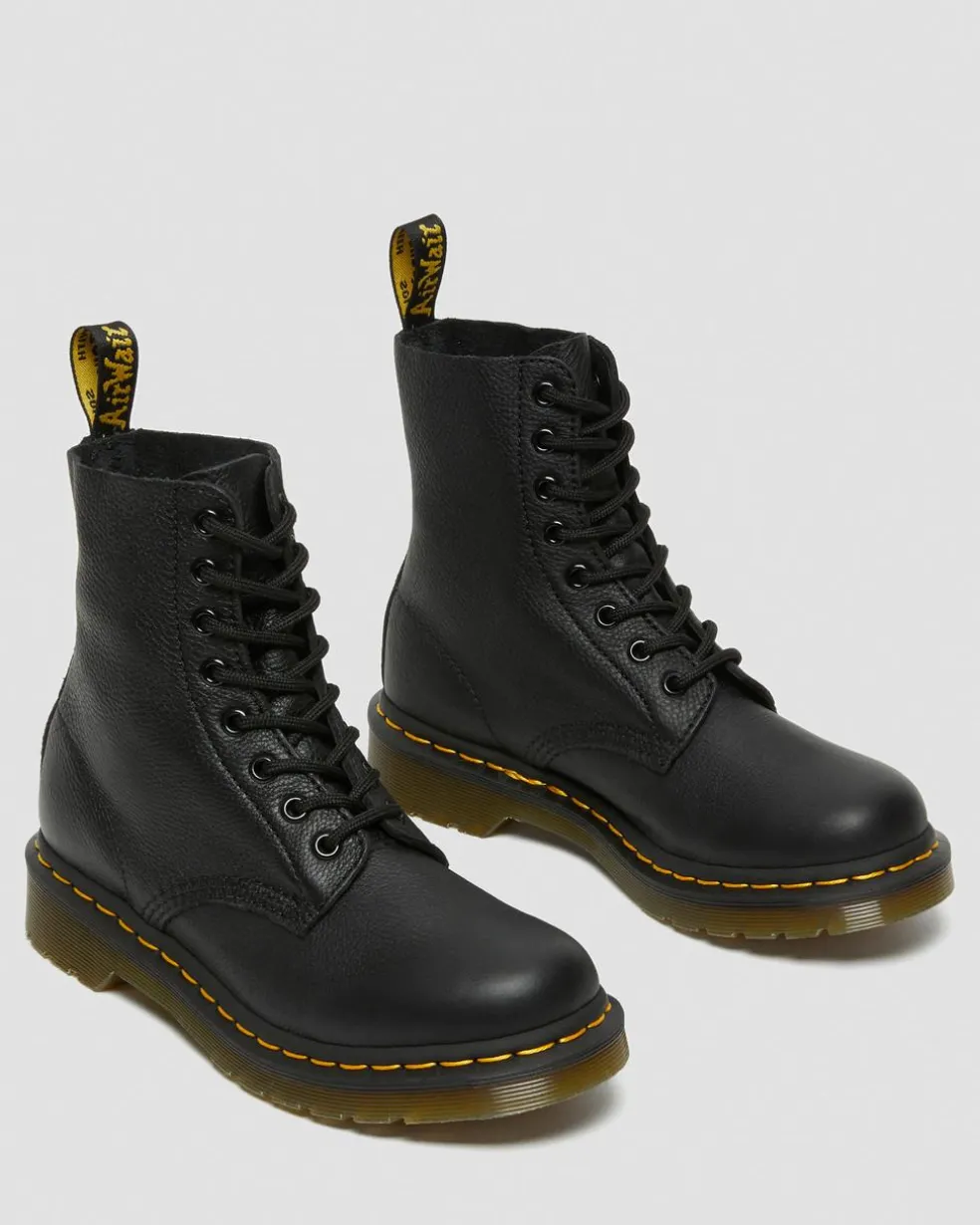 1460 Pascal Virginia leather boots in Black