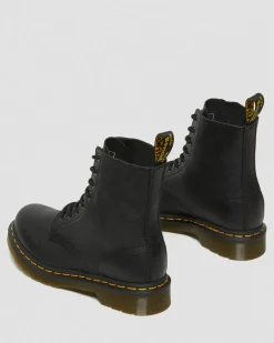 1460 Pascal Virginia leather boots in Black