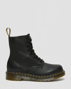 1460 Pascal Virginia leather boots in Black