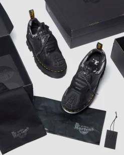 1461 Protect Leather Oxford Shoes in Black