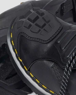1461 Protect Leather Oxford Shoes in Black