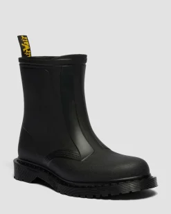 1460 Rain Waterproof Boots in Black Pvc