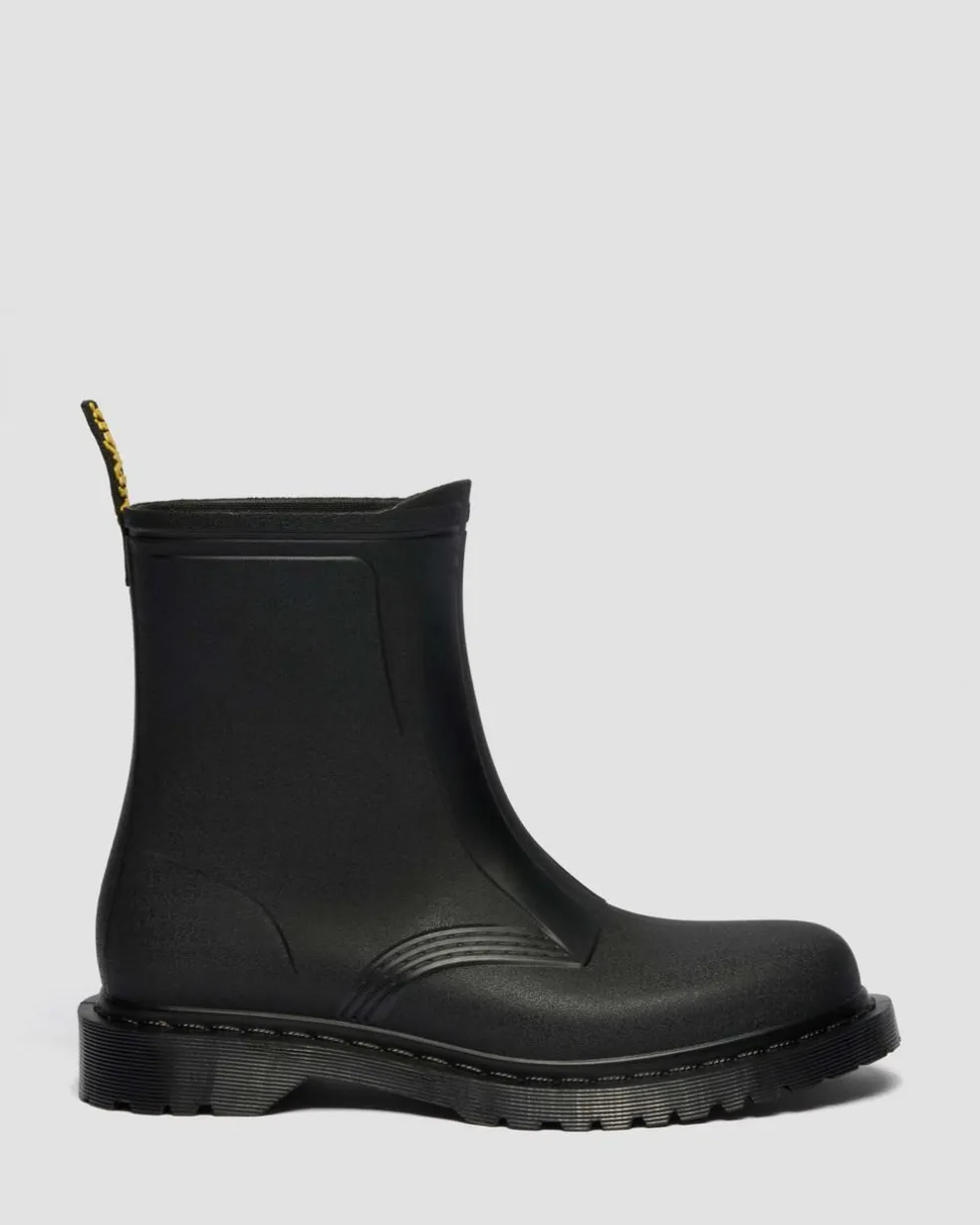 1460 Rain Waterproof Boots in Black Pvc