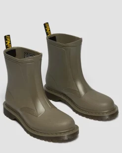 1460 Rain Waterproof Boots in Dms Olive