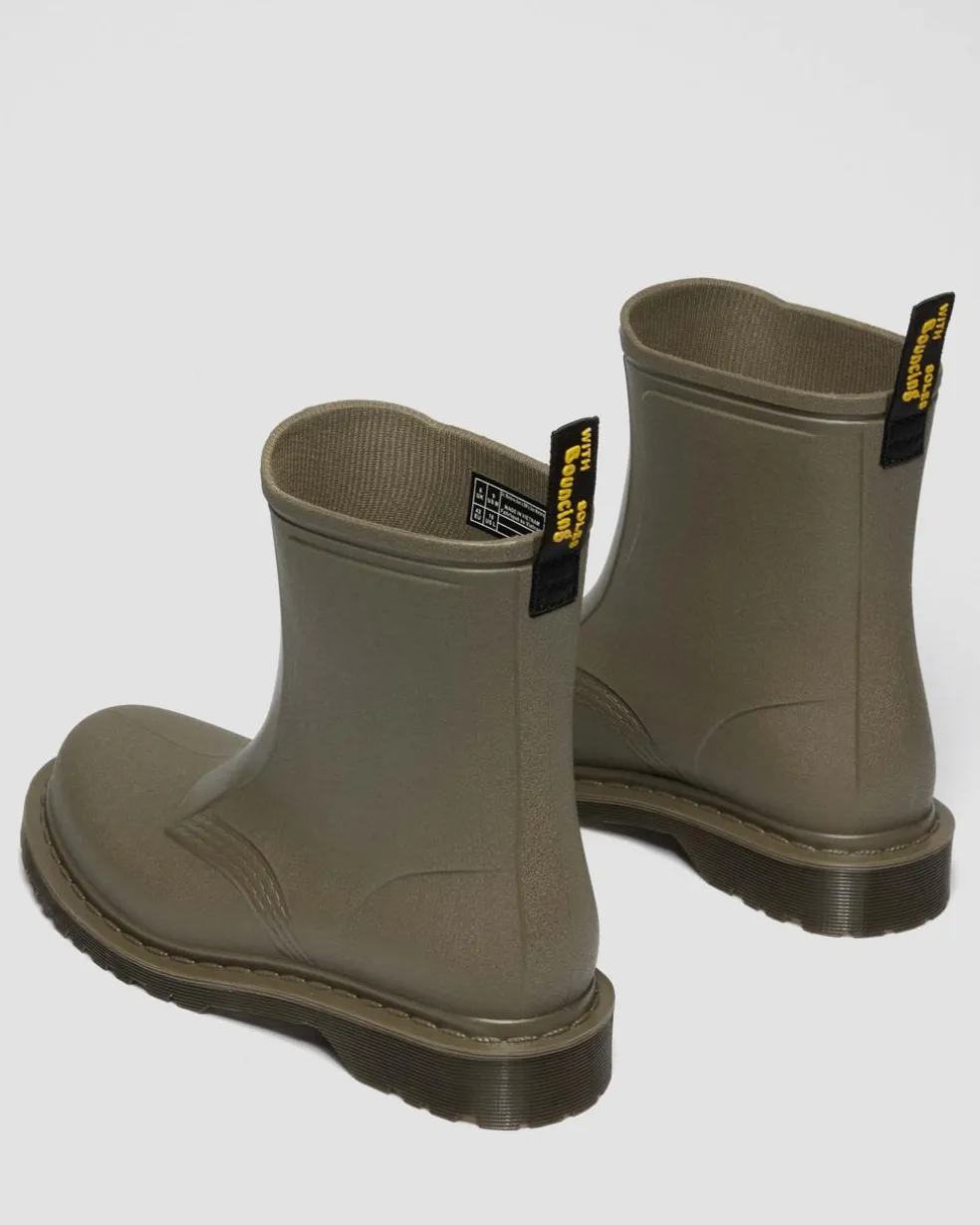 1460 Rain Waterproof Boots in Dms Olive
