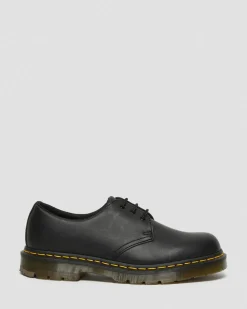 1461 Slip Resistant Leather Oxford Shoes in Black