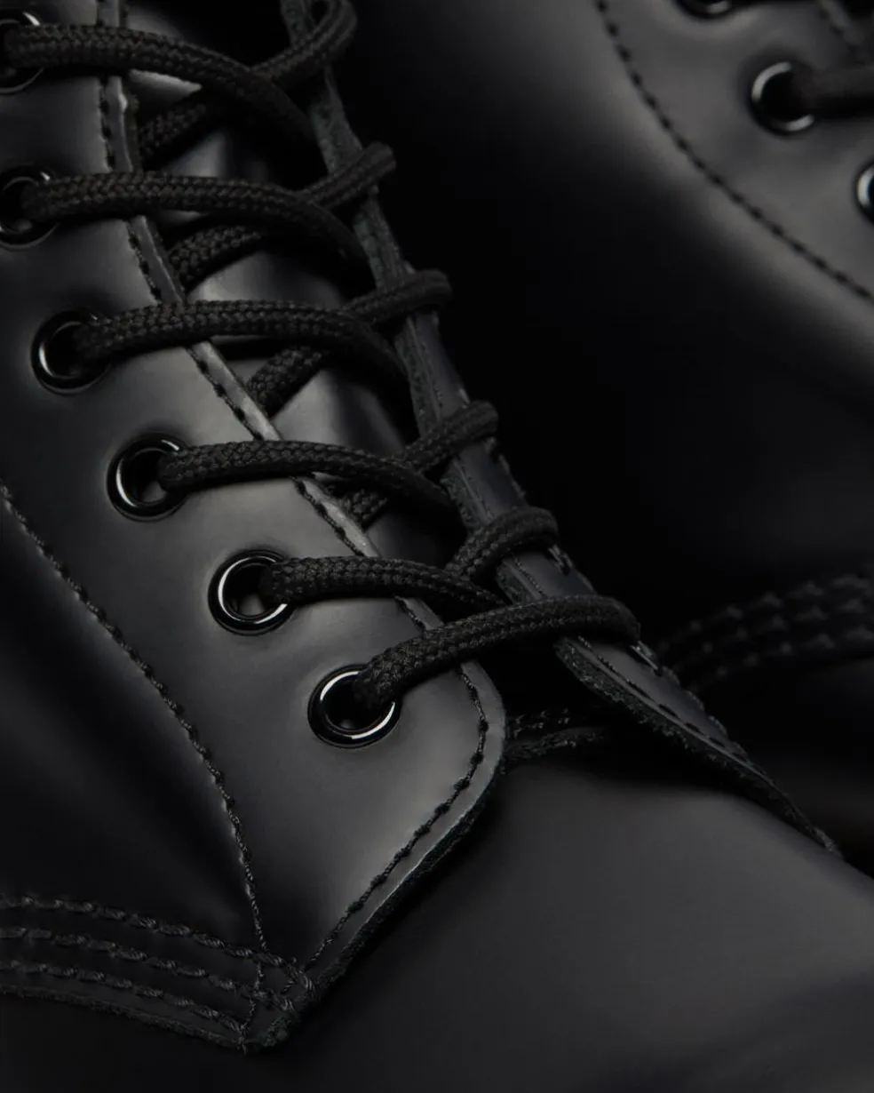1460 Smooth Leather Lace Up Boots in Black