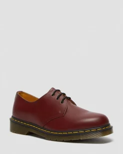 1461 Smooth Leather Oxford Shoes in Cherry Red