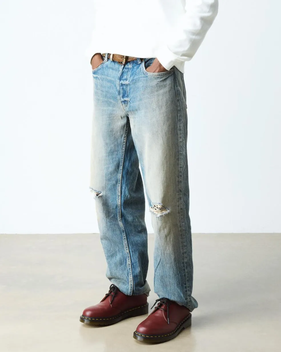 1461 Smooth Leather Oxford Shoes in Cherry Red